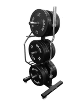 CFF-BPR6 Mobile Bar & Olympic Bumper Plate Rack