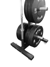 CFF-BPR6 Mobile Bar & Olympic Bumper Plate Rack